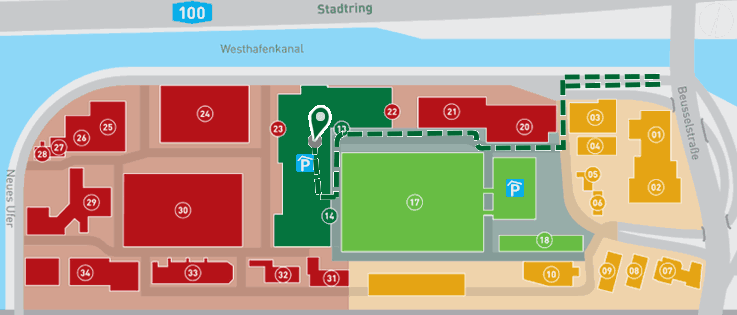 Standort auf dem Berliner Großmarkt